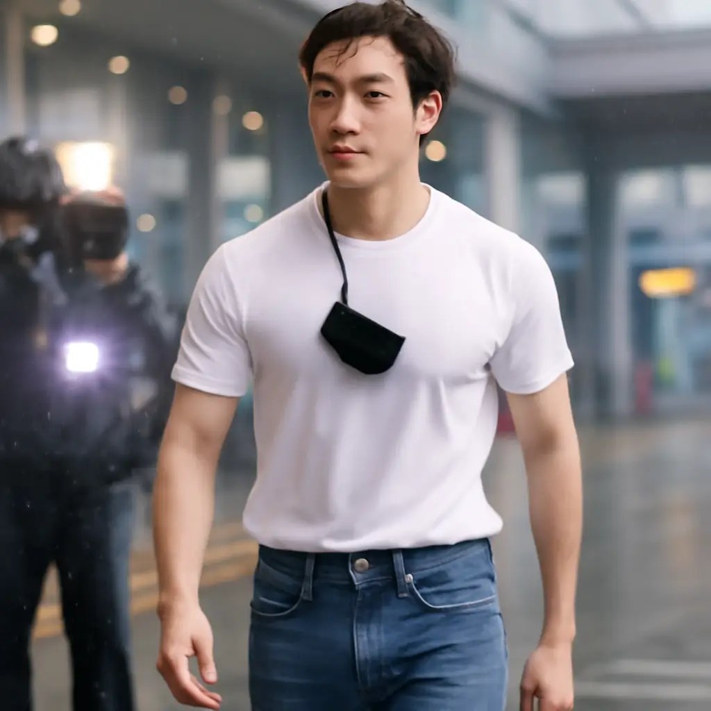 스트레이 키즈 방찬, 비 오는 날씨도 밝히는 공항 비주얼 화제